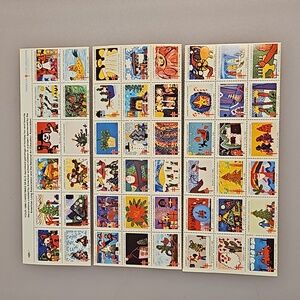 Christmas Seals American Lung Association National Art Education Assoc. 1980